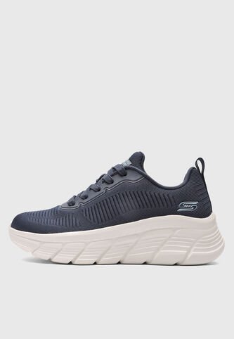 Tenis SKECHERS BOBS Sport B Flex Hi - Flying HI Azul Skechers