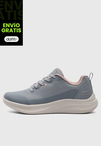Tenis SKECHERS Bobs Moda Flex Azul Grisáceo Skechers