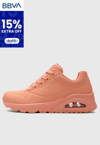 Tenis SKECHERS Uno - Bright Air Naranja Skechers