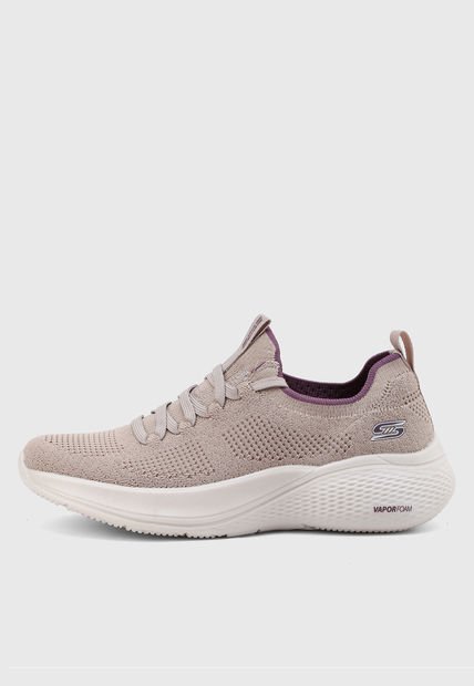 Tenis Lifestyle Taupe-Violeta SKECHERS Bobs Infinity - Vapor Rich