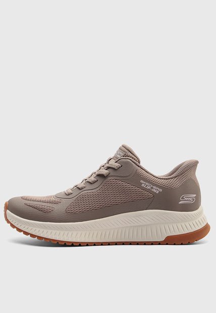 Tenis SKECHERS BOBS Squad 4 - Staple Look Café