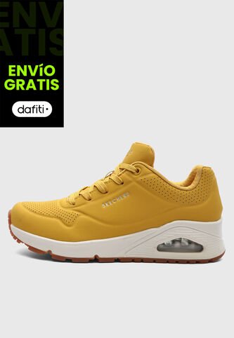 Tenis SKECHERS Uno  Mostaza Skechers