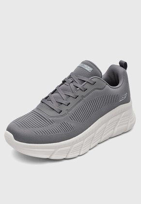 Tenis SKECHERS Bobs B Flex Hi Gris
