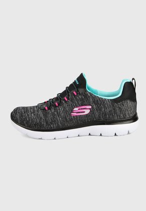 Tenis Lifestyle Gris-Blanco Skechers Summits
