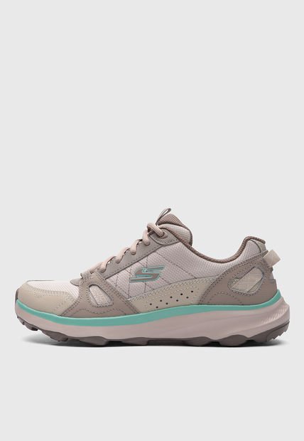 Tenis Trail Beige-Taupe-Verde Menta SKECHERS Ridge Oak - Gateway Trail