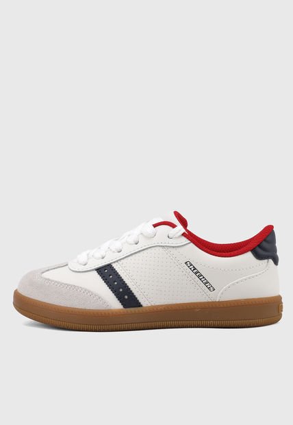 Tenis Lifestyle Beige-Azul Navy-Rojo SKECHERS Zinger Street