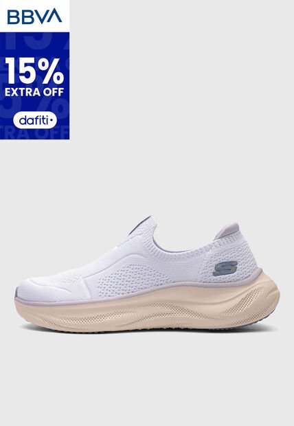 Tenis SKECHERS CloudSoft Serenity Blanco