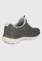 Tenis Running Gris-Rosa-Blanco Skechers Summits de Skechers