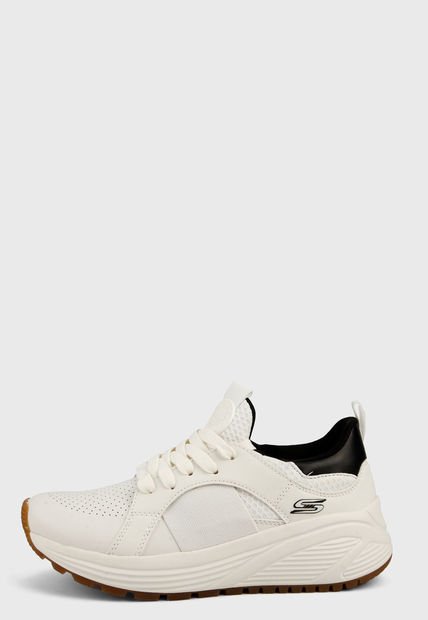Tenis Running Beige-Negro Skechers Bobs Sparrow