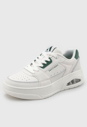 Tenis SKECHERS Uno Court-Low Post Blanco