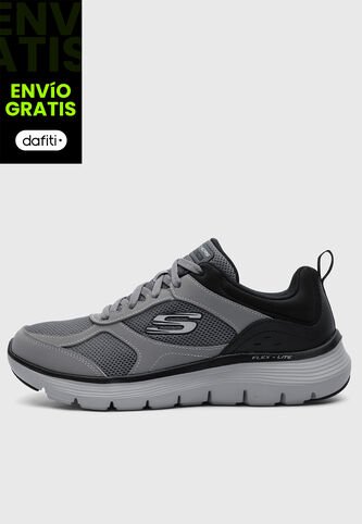 Tenis SKECHERS  Flex Advantage 5.0 Gris Skechers