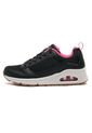 Tenis Lifestyle Negro-Fucsia-Blanco Skechers Inside Matters de Skechers