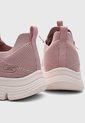 Tenis Lifestyle SKECHERS Moda Bobs B Lite - Slight Flex Rosa de Skechers