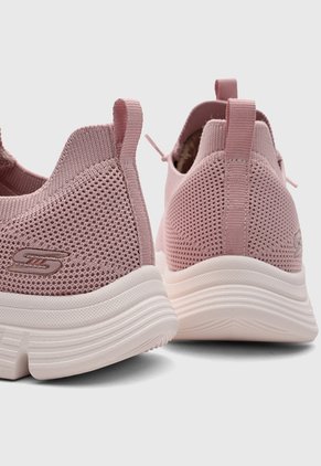 Tenis Lifestyle SKECHERS Moda Bobs B Lite - Slight Flex Rosa