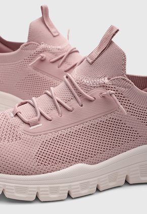 Tenis Lifestyle SKECHERS Moda Bobs B Lite - Slight Flex Rosa