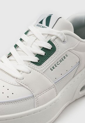 Tenis SKECHERS Uno Court-Low Post Blanco