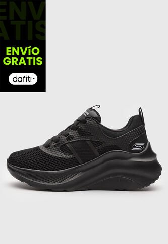 Tenis Lifestyle SKECHERS BOBS Chaos Hi - Dazzling Glint Negro Skechers