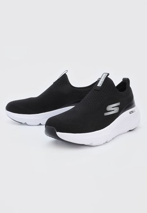 Tenis Running Negro-Gris-Blanco Skechers