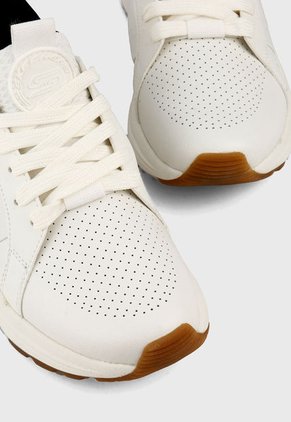 Tenis Running Beige-Negro Skechers Bobs Sparrow 2.0