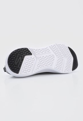 Tenis Running Negro-Gris-Blanco Skechers