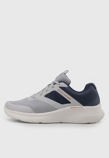 Tenis Lifestyle Gris-Azul SKECHERS Skech-Lite Pro