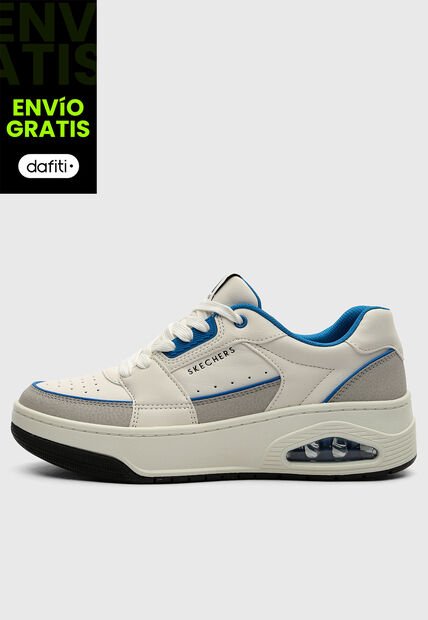 Tenis SKECHERS Uno Court Blanco