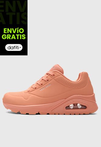 Tenis SKECHERS Uno - Bright Air Naranja Skechers