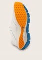 Tenis Running Blanco-Azul Petróleo-Naranja Skechers Go Run Consistent Low Top de Skechers