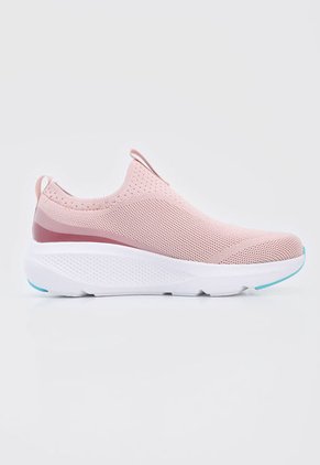 Tenis Running Rosa-Blanco-Azul Skechers