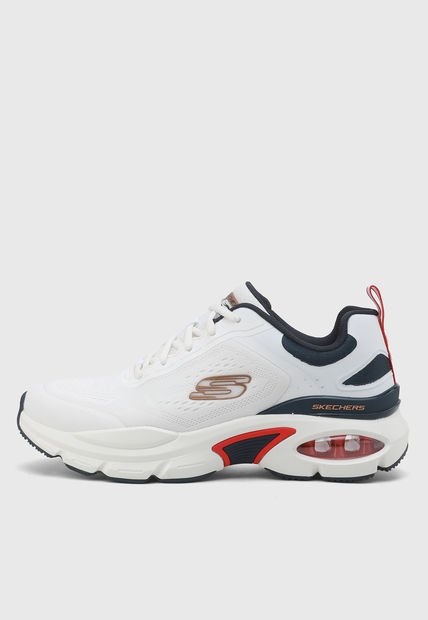 Tenis Lifestyle Blanco-Azul-Rojo SKECHERS Skech-Air Ventura - Vhalor