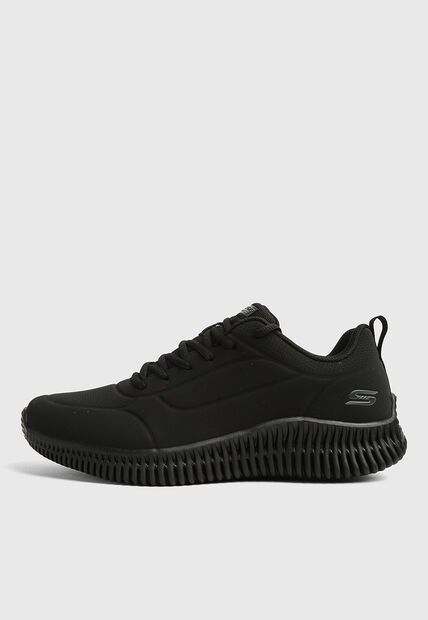 Tenis SKECHERS Bobs Geo Lite Lace Up Negro