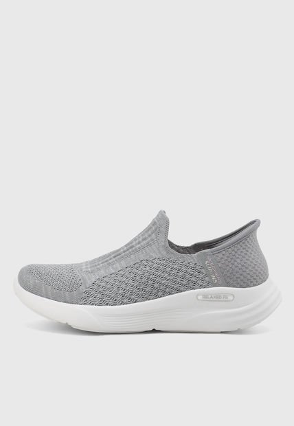 Tenis Lifestyle Gris-Blanco SKECHERS Slip-ins: Relaxed Fit Sport