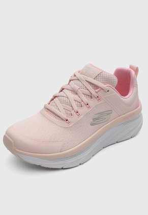 Tenis SKECHERS D'Lux Walker-One Drive Rosa Nude