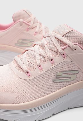 Tenis SKECHERS D'Lux Walker-One Drive Rosa Nude