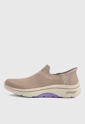 Tenis SKECHERS Go Walk Arh Fit 2.0 Taupe Skechers