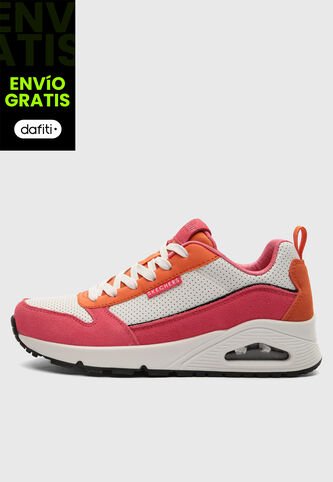 Tenis SKECHERS Uno - 2 Much Fun Blanco Skechers