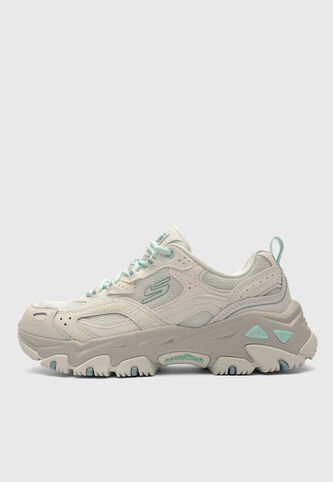 Tenis SKECHERS D'Lites Hiker - Echo Lake Blanco Skechers