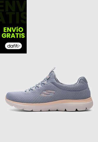 Tenis Lifestyle SKECHERS Summits - Summer Blush Azul Skechers