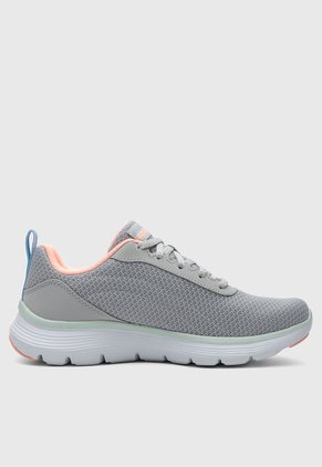 Tenis SKECHERS Sport Flex Appeal 5.0  Gris