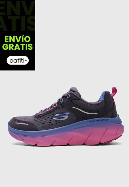 Tenis Walking SKECHERS D'Lux Walker 2.0 Violeta