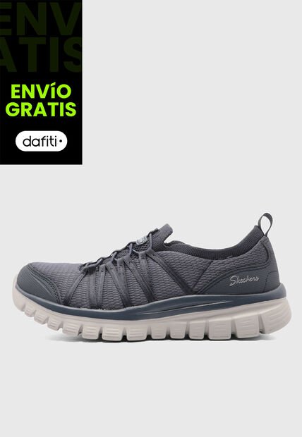 Tenis Lifestyle SKECHERS Graceful - Soft Soul Azul