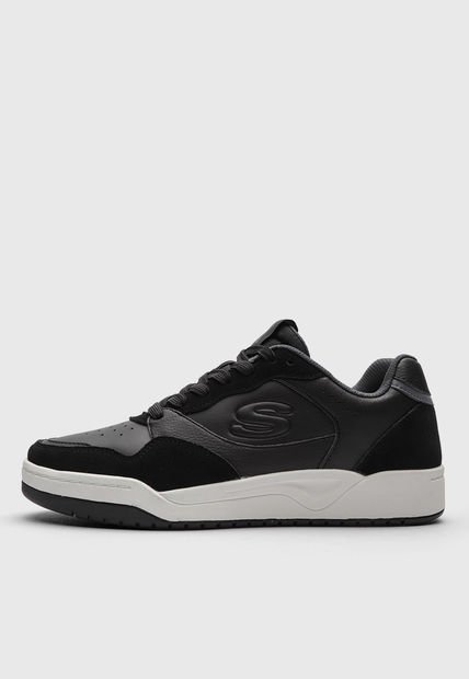 Tenis SKECHERS Koopa - Volley Low Lifestyle Negro