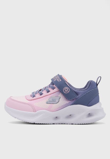 Tenis Lifestyle Rosa-Azul Grisáceo SKECHERS Skechers Solaglow