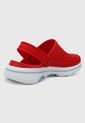 Playera Rojo-Blanco-Turquesa Skechers GOwalk 5 - Astonished de Skechers