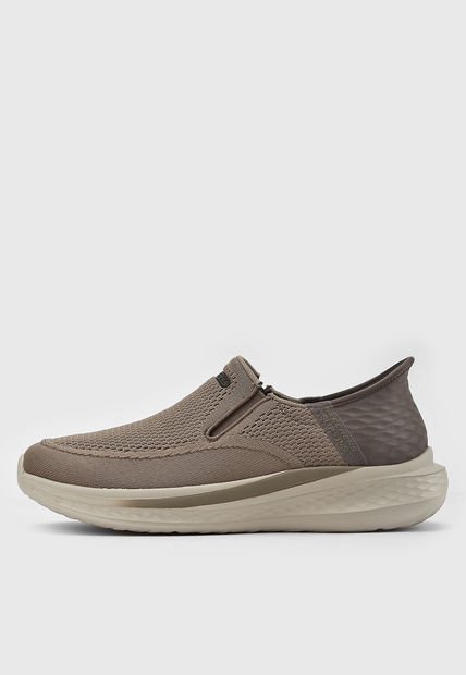 Tenis Lifestyle Taupé-Marfil SKECHERS Slip-Ins: Slade - Deacon