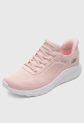 Tenis SKECHERS Bobs Sport Squad Chaos Rosa