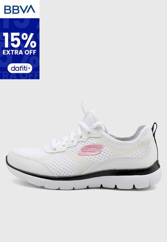Tenis Skechers Summits - Free Classics Blanco Skechers