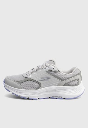 Tenis Running Gris-Blanco-Lavando Skechers GO RUN Consistent 2.0 - Advantage