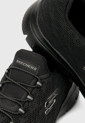 Tenis Training Negro-Gris Skechers Summits Leopard Spot