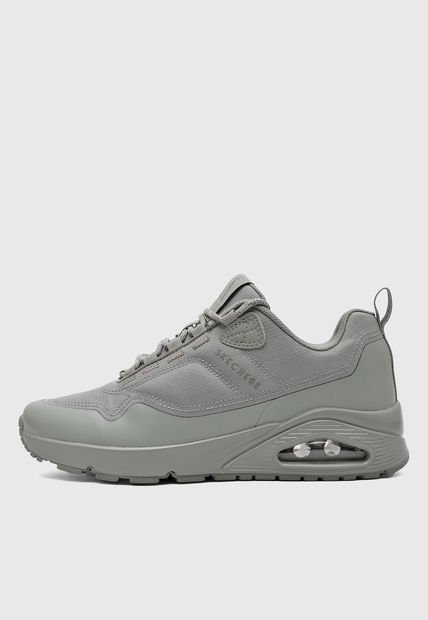 Tenis Lifestyle Verde SKECHERS Quill Mesh and Hot Melt